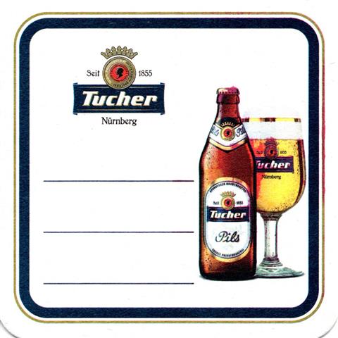 f�rth f�-by tucher quad 11b (185-u r pils glas & flasche)